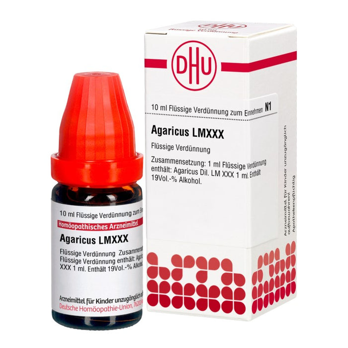Agaricus LM XXX DHU Dilution, 10 ml Solution