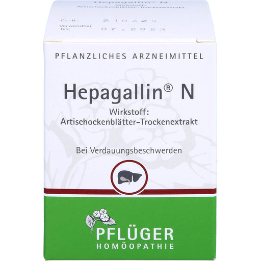 Pflüger Hepagallin N Dragees bei Verdauungsbeschwerden, 100 St. Tabletten