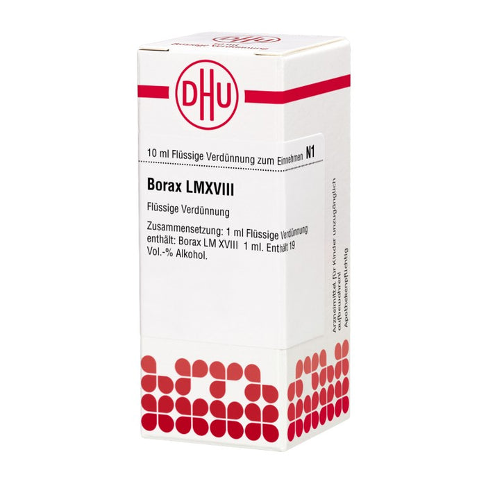 Borax LM XVIII DHU Dilution, 10 ml Solution