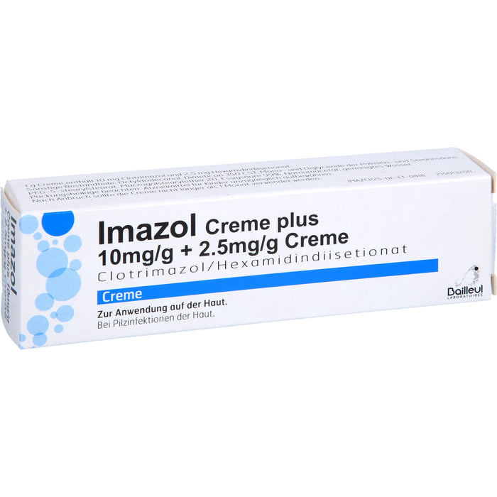 Imazol Creme plus 10mg/g + 2.5mg/g Creme bei Pilzinfektionen der Haut, 25 g Cream