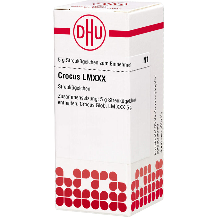 Crocus LM XXX DHU Globuli, 5 g Globules