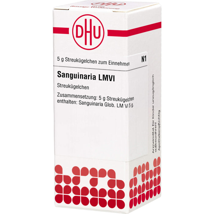 Sanguinaria LM VI DHU Globuli, 5 g Globules