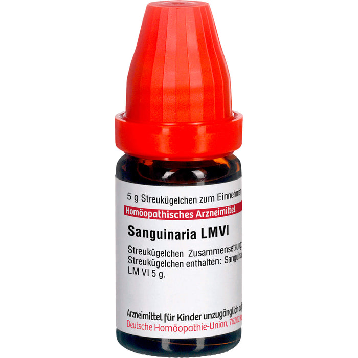 Sanguinaria LM VI DHU Globuli, 5 g Globules