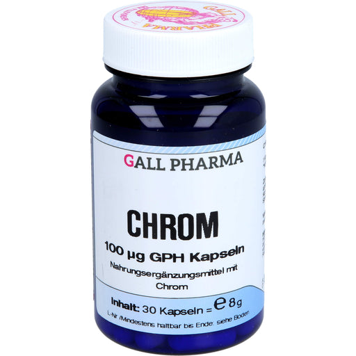 GALL PHARMA Chrom 100 µg GPH Kapseln, 30 St. Kapseln