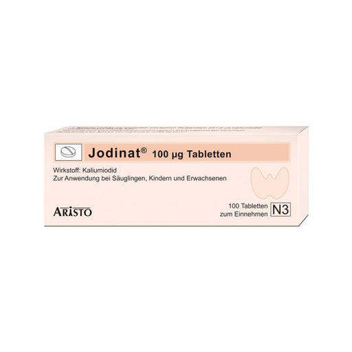 Jodinat  100 µg Tabletten, 100 St. Tabletten