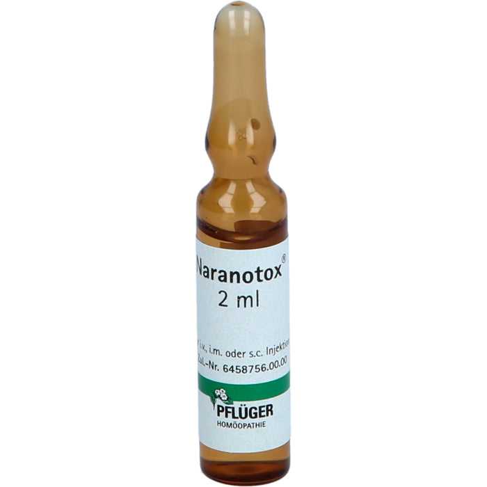 Naranotox Ampullen bei Erkrankungen der Atemorgane, 10 pc Ampoules