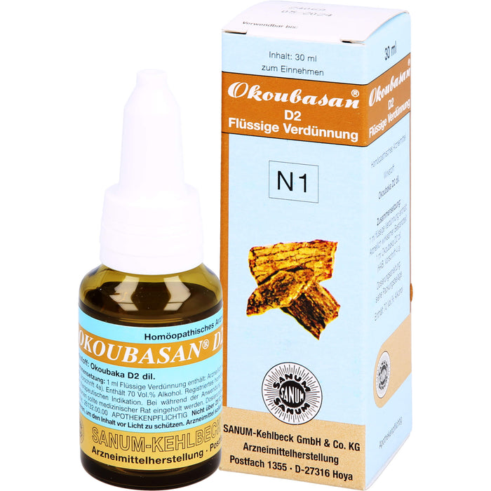 SANUM-KEHLBECK Okoubasan D2 flüssige Verdünnung, 30 ml Lösung