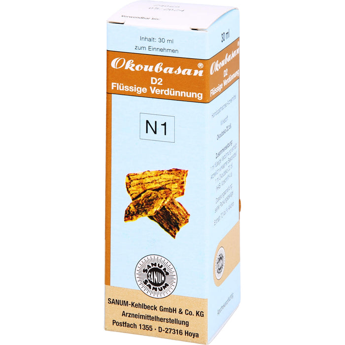 SANUM-KEHLBECK Okoubasan D2 flüssige Verdünnung, 30 ml Lösung