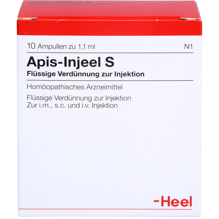Apis Injeel S Amp., 10 St. Ampullen