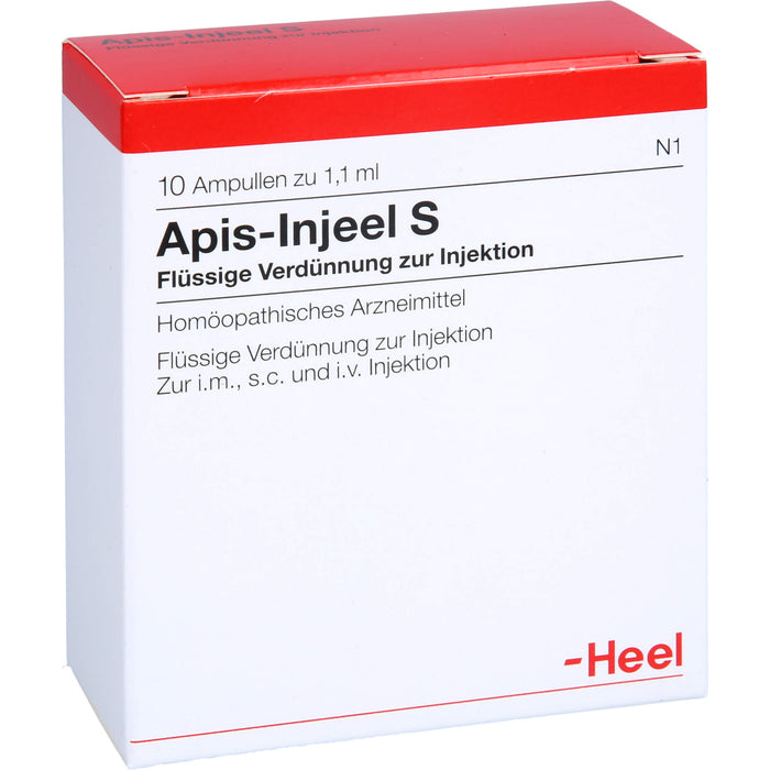 Apis Injeel S Amp., 10 St. Ampullen