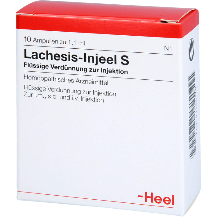 Lachesis-Injeel S Inj.-Lsg., 10 pc Ampoules