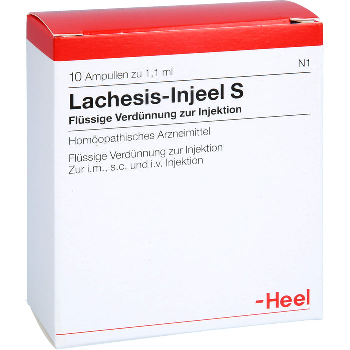 Lachesis-Injeel S Inj.-Lsg., 10 pc Ampoules