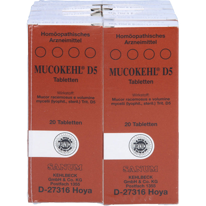 SANUM-KEHLBECK Mucokehl D5 Tabletten, 200 St. Tabletten