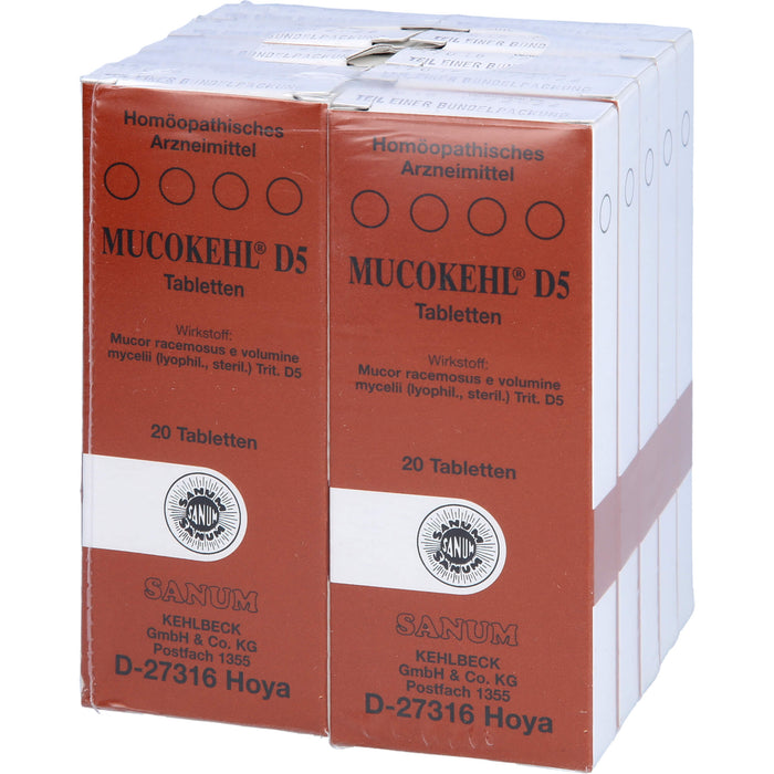 SANUM-KEHLBECK Mucokehl D5 Tabletten, 200 St. Tabletten