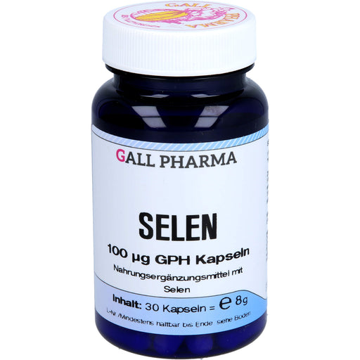 GALL PHARMA Selen 100 µg GPH Kapseln, 30 St. Kapseln