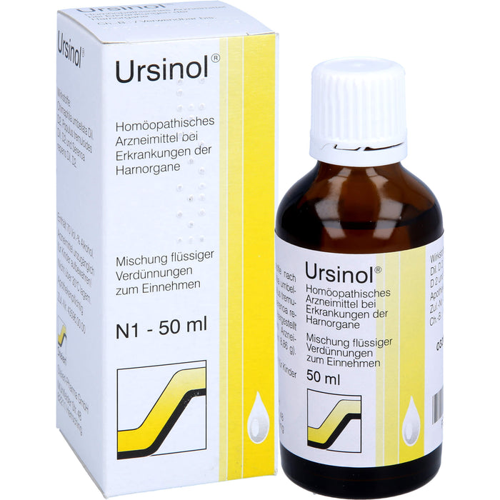 Ursinol  Mischung flüssiger Verdünnungen zum Einnehmen, 50 ml Solution
