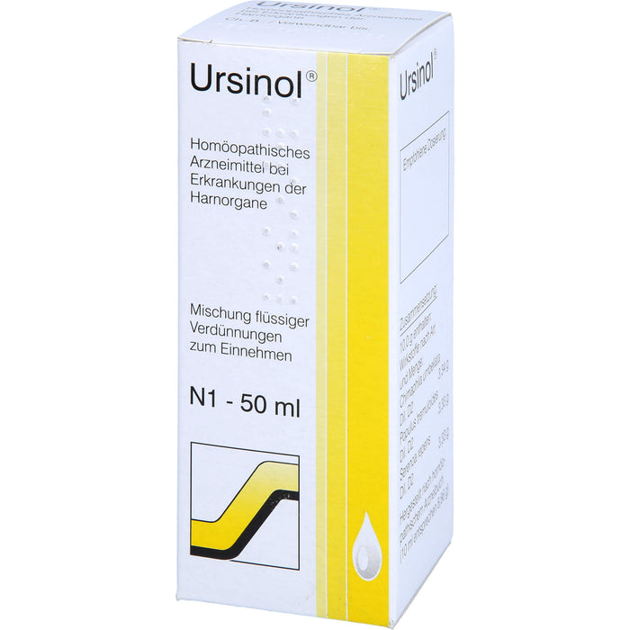 Ursinol  Mischung flüssiger Verdünnungen zum Einnehmen, 50 ml Solution