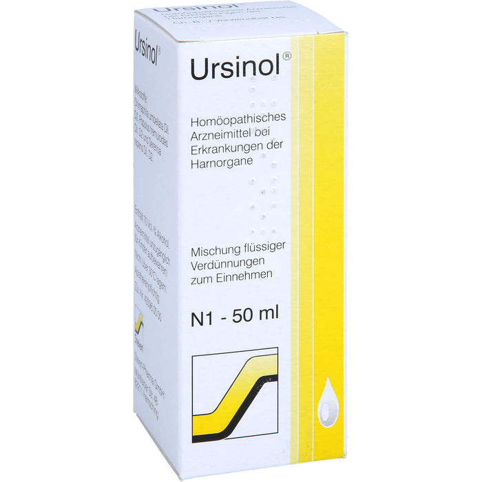 Ursinol  Mischung flüssiger Verdünnungen zum Einnehmen, 50 ml Solution