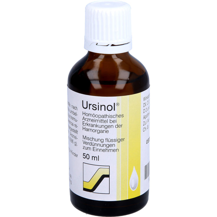 Ursinol  Mischung flüssiger Verdünnungen zum Einnehmen, 50 ml Solution