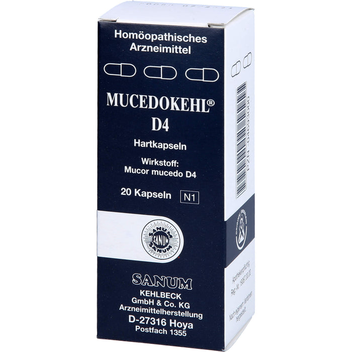 SANUM-KEHLBECK Mucedokehl D4 Kapseln, 20 pcs. Capsules
