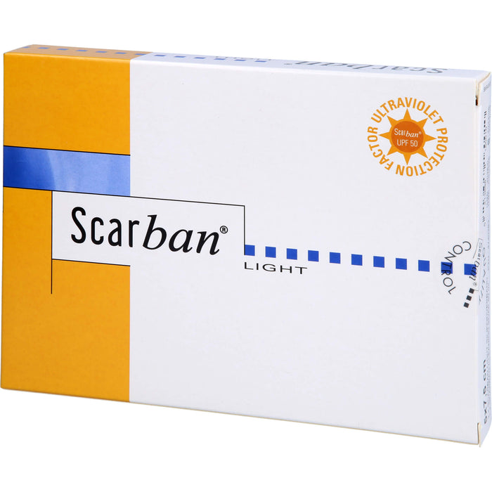 Scarban Light Silikonverband 5x7,5cm, 2 St VER