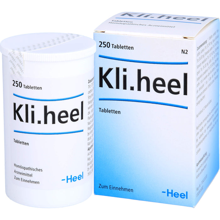 Kli Heel Tbl., 250 pc Tablettes