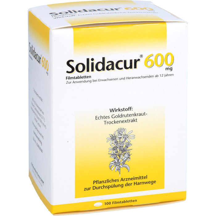 Solidacur 600 mg Filmtabletten, 100 pc Tablettes