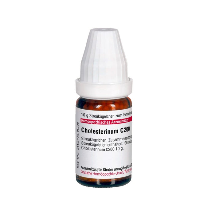 Cholesterinum C200 DHU Globuli, 10 g Globuli