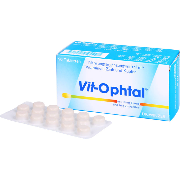 Vit-Ophtal mit 10 mg Lutein Tabletten, 90 pcs. Tablets