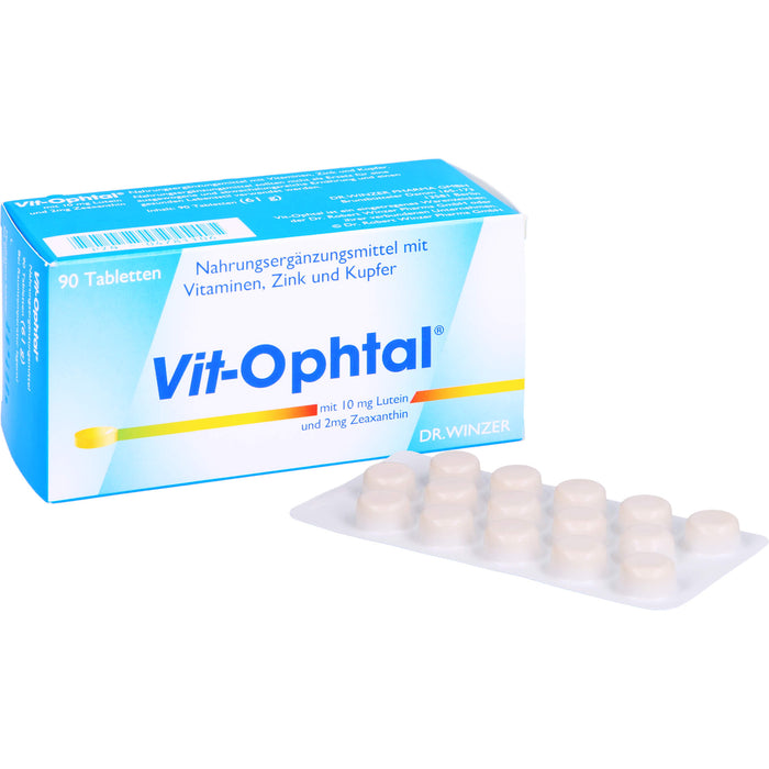 Vit-Ophtal mit 10 mg Lutein Tabletten, 90 pcs. Tablets