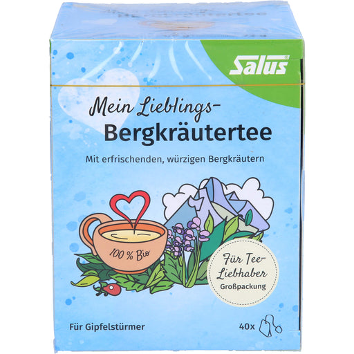 Salus Mein Lieblings-Bergkräuter-Tee bio, 40 St. Filterbeutel