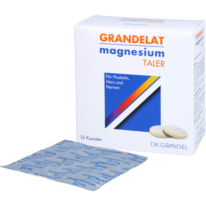 Dr. Grandel Grandelat Magnesium Taler 300 mg, 32 St. Tabletten