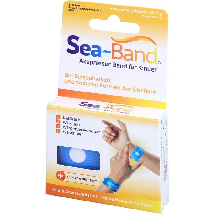 SEA-BAND Akupressurband f. Kinder, 2 pcs. Tapes