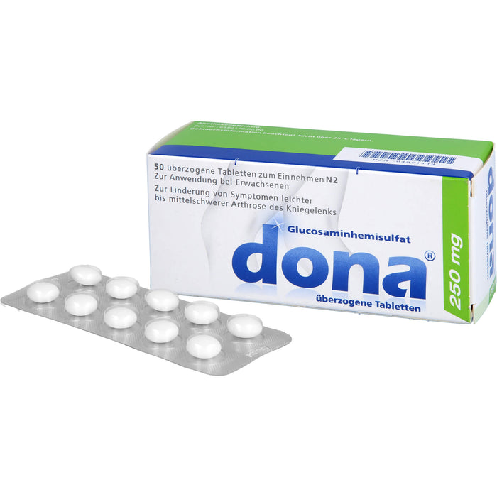 dona® 250 mg überzogene Tabletten, 50 St UTA