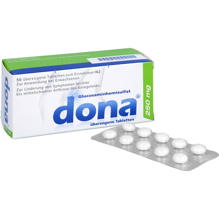 dona® 250 mg überzogene Tabletten, 50 St UTA