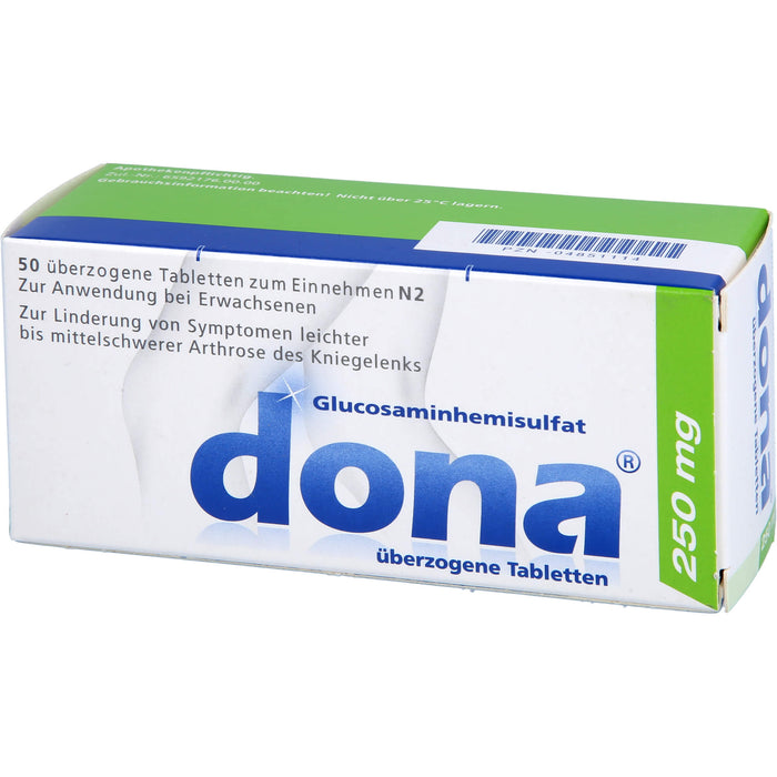 dona® 250 mg überzogene Tabletten, 50 St UTA