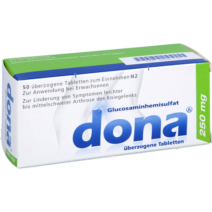 dona® 250 mg überzogene Tabletten, 50 St UTA