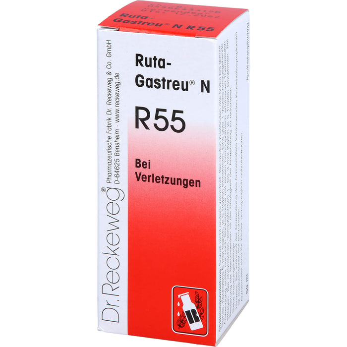 Ruta-Gastreu N R55 Tropfen bei Verletzungen, 50 ml Solution