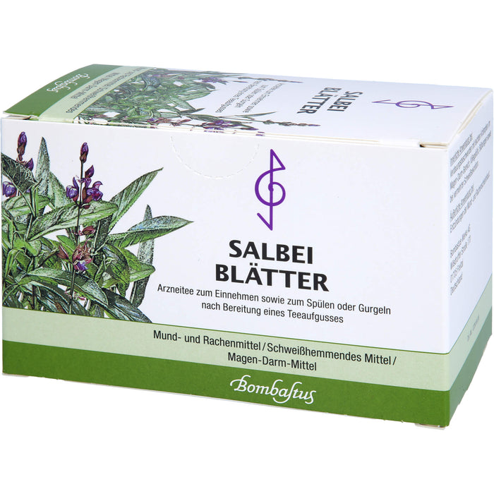 Salbeiblätter Tee Filterbtl., 20 pc Sac filtrant