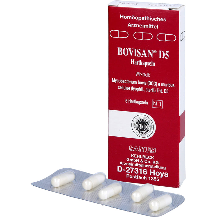 SANUM-KEHLBECK Bovisan D5 Hartkapseln, 5 pcs. Capsules