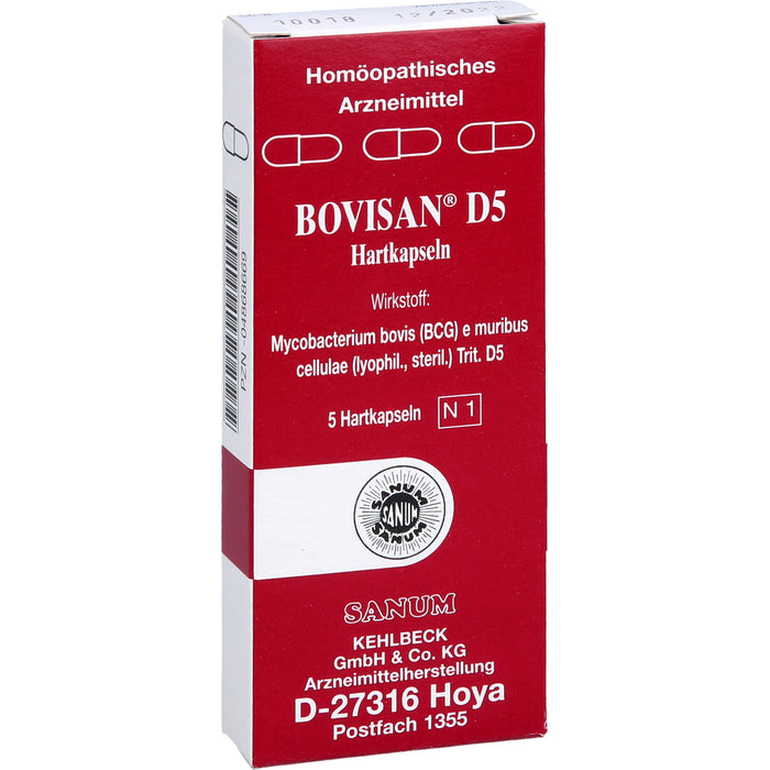 SANUM-KEHLBECK Bovisan D5 Hartkapseln, 5 St KAP