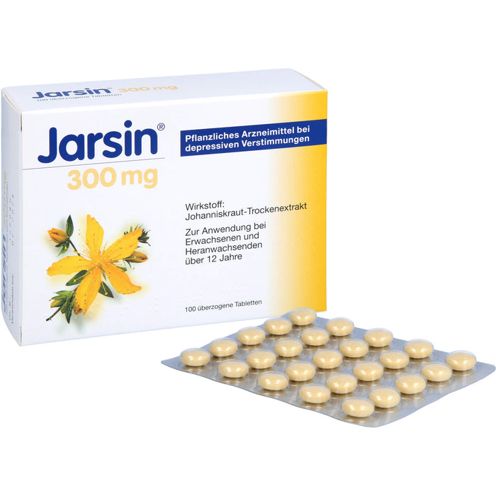 Jarsin  300 mg, überzogene Tabletten, 100 pcs. Tablets