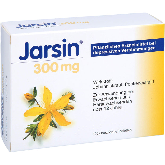 Jarsin  300 mg, überzogene Tabletten, 100 pcs. Tablets