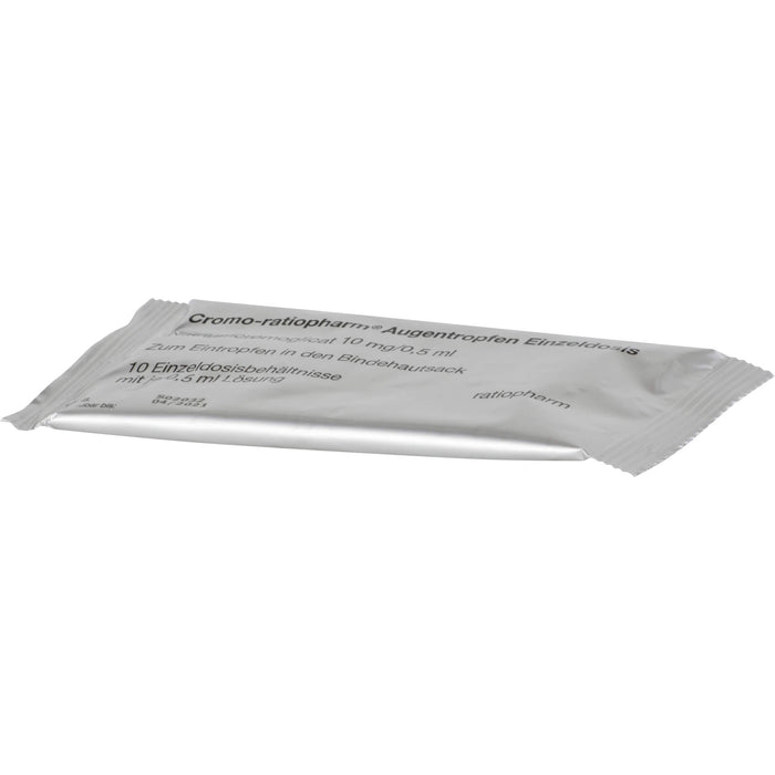 Cromo-ratiopharm  Augentropfen Einzeldosis, 20 pcs. Single dose containers