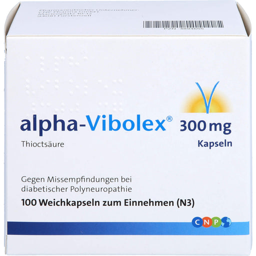 alpha-Vibolex® 300 mg Kapseln, Weichkapseln, 100 St WKA
