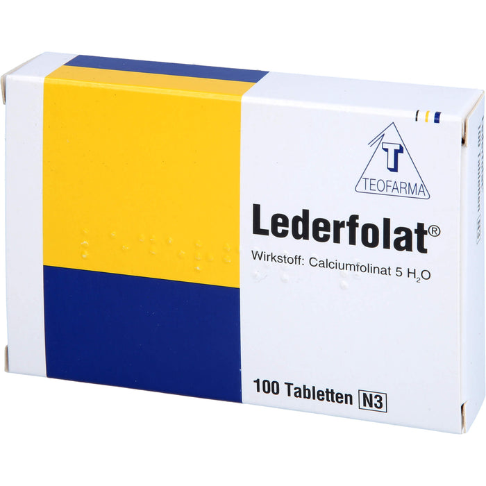 Lederfolat  6,35 mg, Tablette, 100 pcs. Tablets