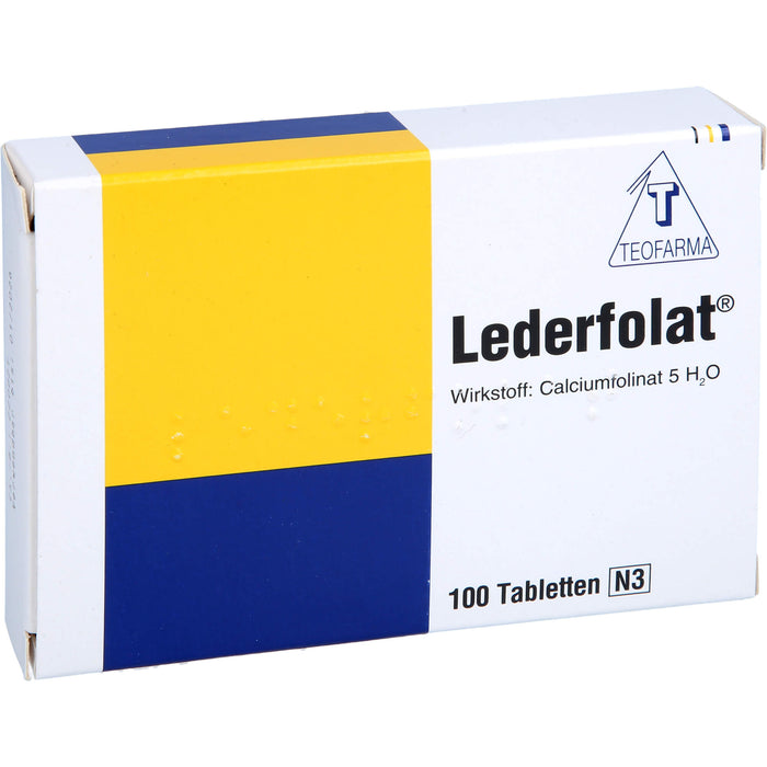 Lederfolat  6,35 mg, Tablette, 100 pcs. Tablets