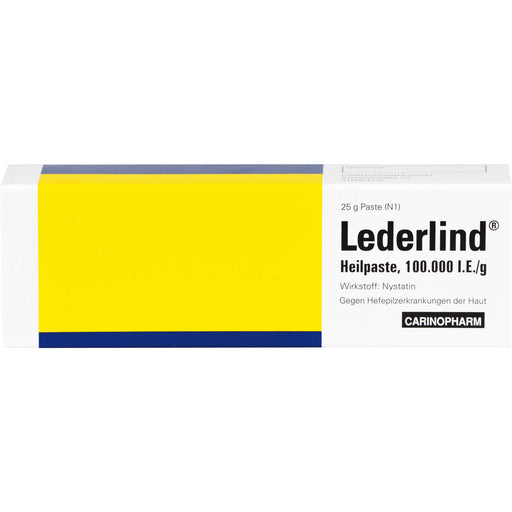 Lederlind Heilpaste 100.000 I.E./g gegen Hefepilzerkrankungen der Haut, 25 g Creme