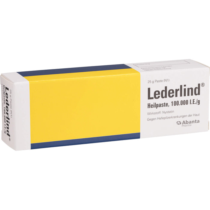 Lederlind Heilpaste 100.000 I.E./g gegen Hefepilzerkrankungen der Haut, 25 g Crème
