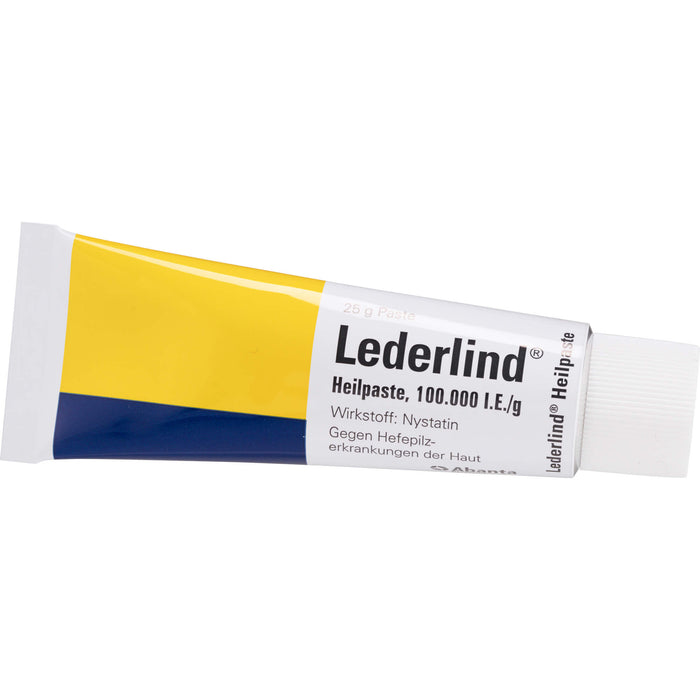 Lederlind Heilpaste 100.000 I.E./g gegen Hefepilzerkrankungen der Haut, 25 g Crème